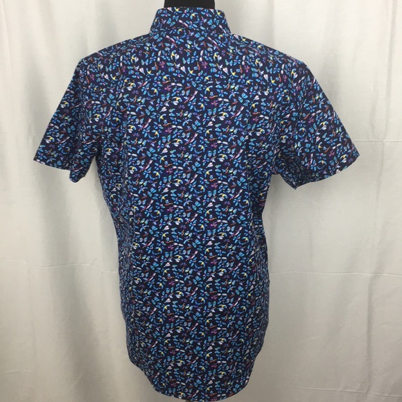 NWT English Laundry Butterfly/Dragonfly/Bird Shirt - Picture 3 of 6